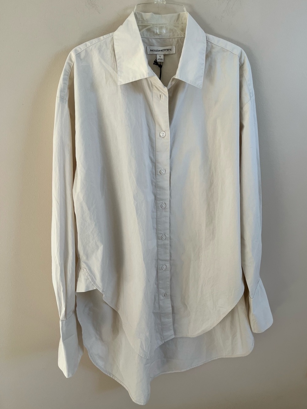 NWT-Banana Republic Cotton Shirt, Small